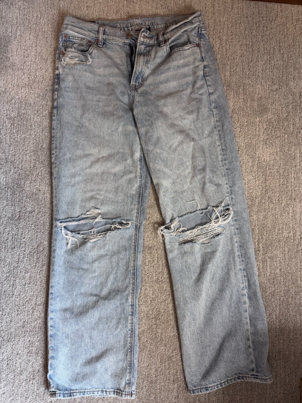 AE Strigid wide leg jeans GUC